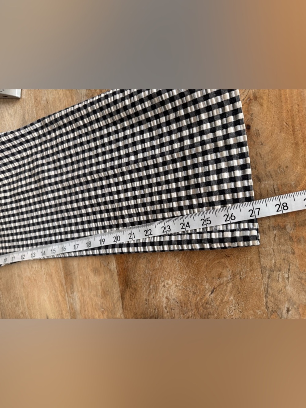 Lauren Ralph Lauren Black and White Gingham Pants - Picture 7 of 7